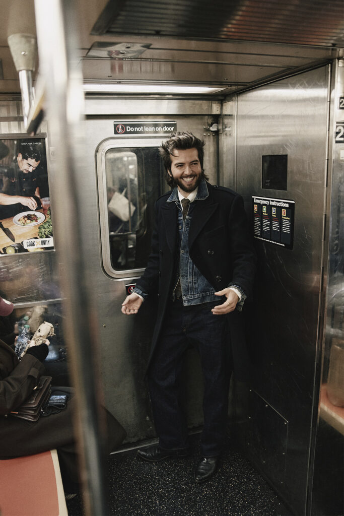 Guy Burnet interview for "Landman" Season 2. Photo by Emilio Madrid, courtesy of Paramount +.