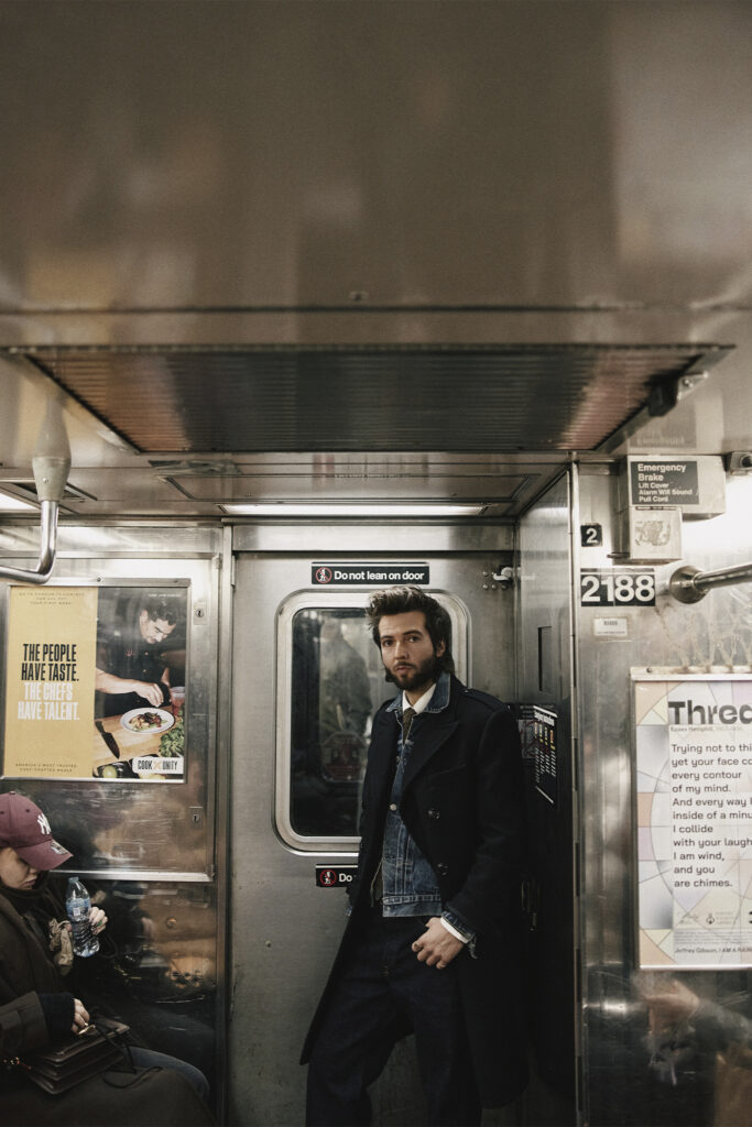 Guy Burnet interview for "Landman" Season 2. Photo by Emilio Madrid, courtesy of Paramount +.