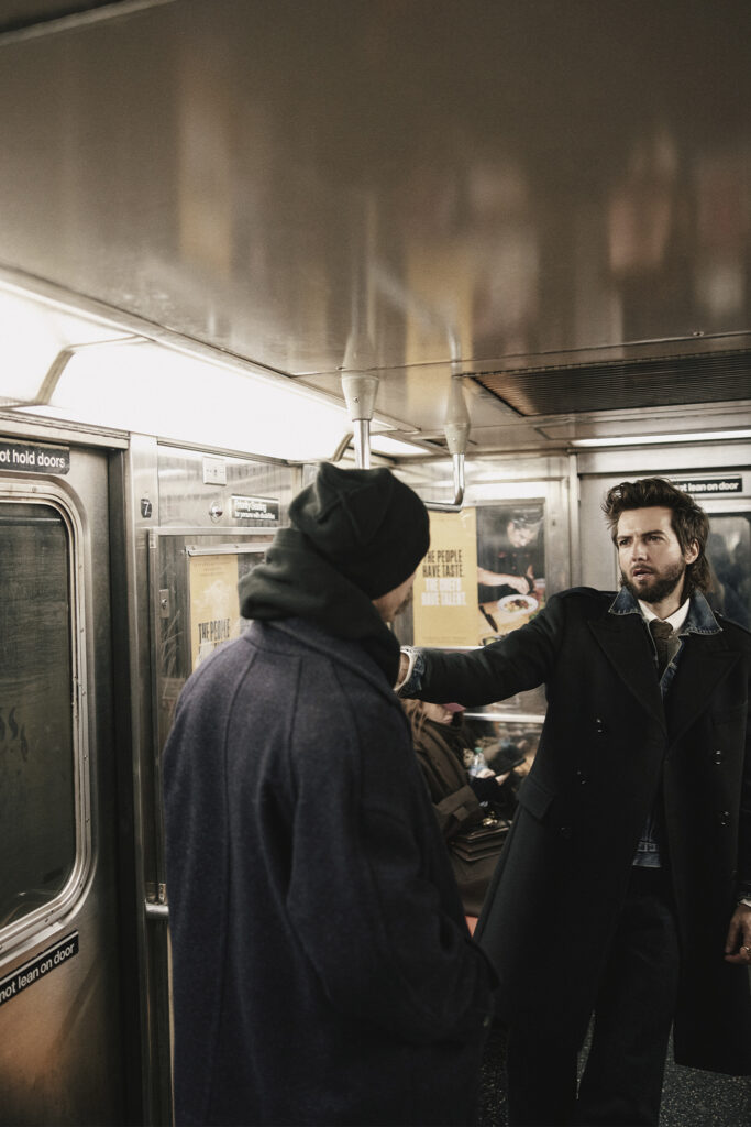 Guy Burnet interview for "Landman" Season 2. Photo by Emilio Madrid, courtesy of Paramount +.