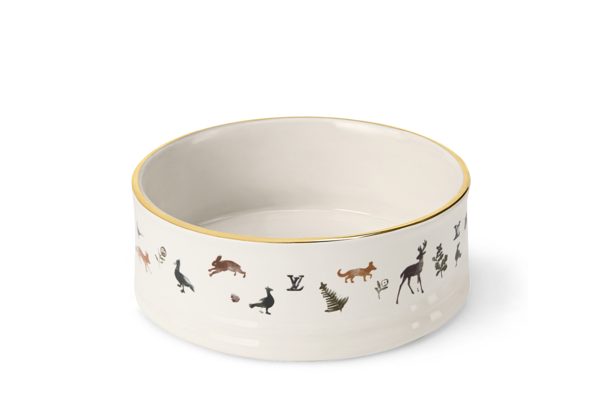 LV DOG BOWL.