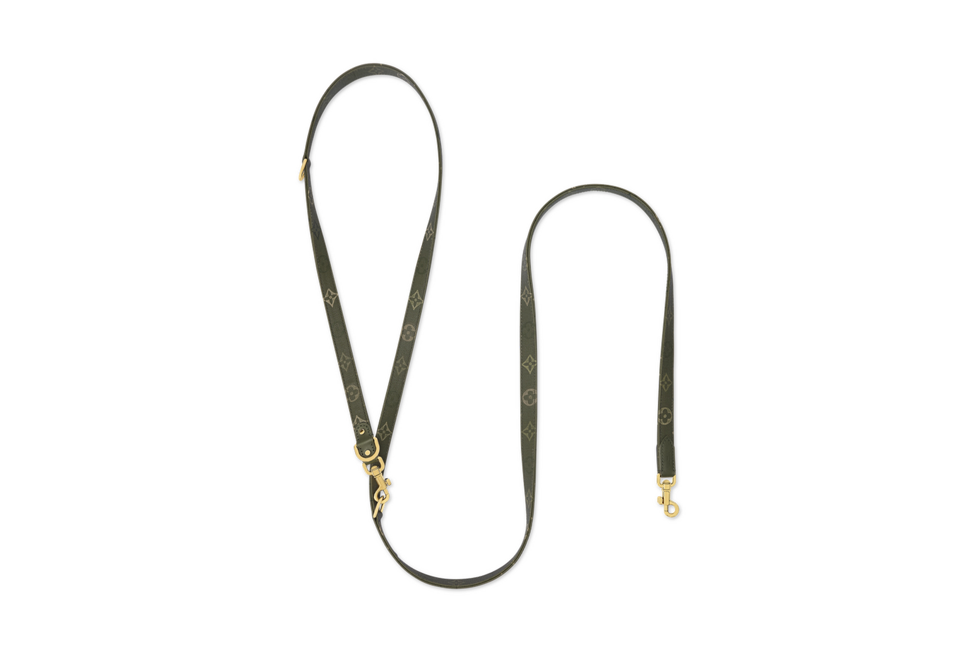 LV MONOGRAM SURPLUS CROSS BODY LEASH.