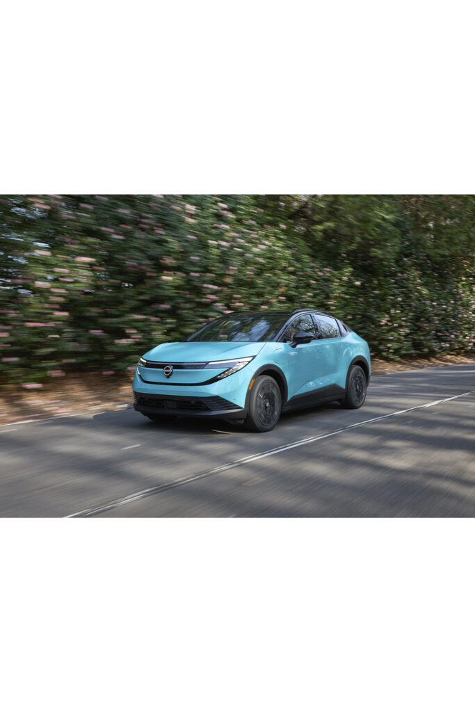 Nissan Leaf Photo retrieved from SHARP Winter 2025.