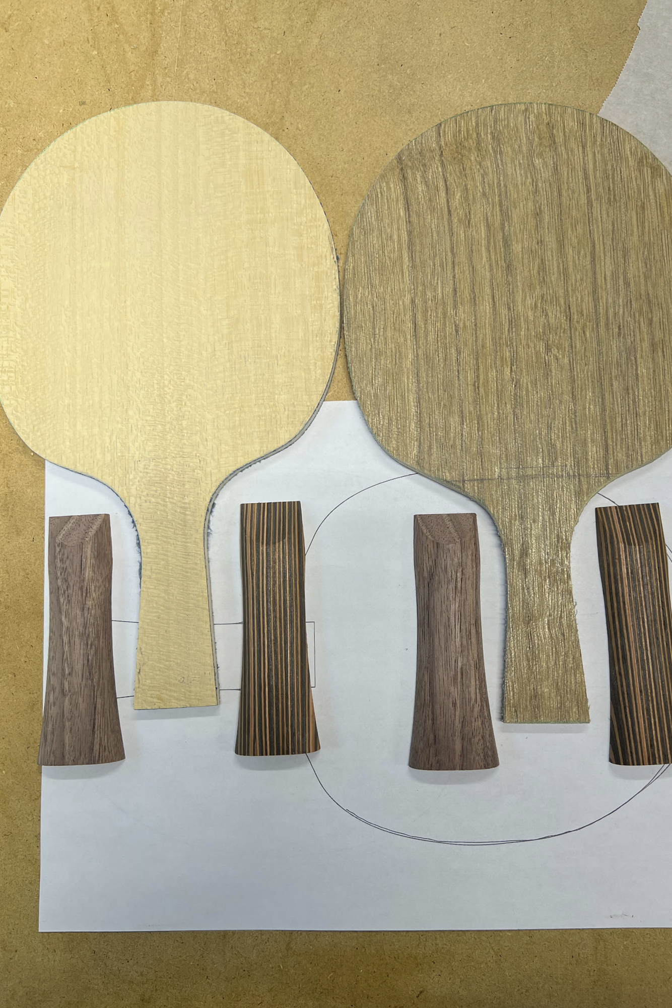 Lucky Dog Custom Blades. Photo courtesy of Will Kazez.