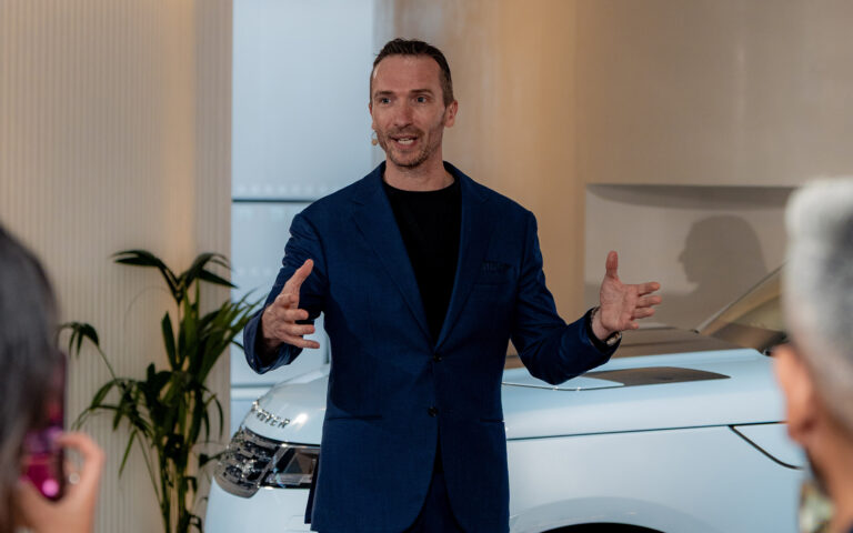 Interview with Martin Limpert, Global Managing Director of Range Rover. Photo courtesy of Range Rover.