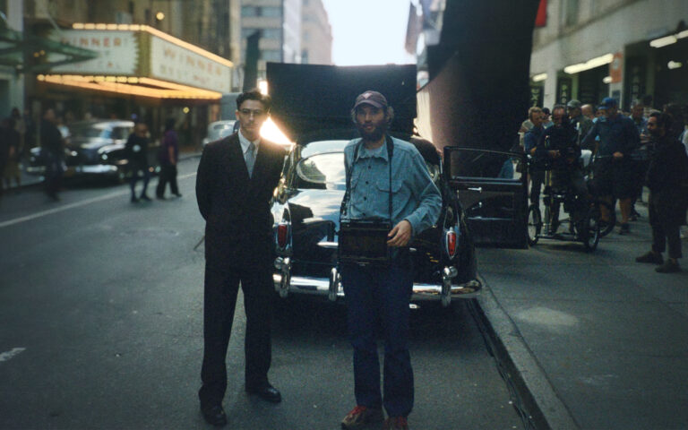 Timothée Chalamet, Josh Safdie Credit: Atsushi Nishijima