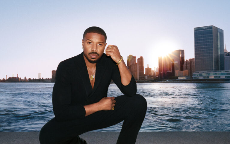 Michael B Jordan. Photo by Tyrone Lebon for David Yurman.