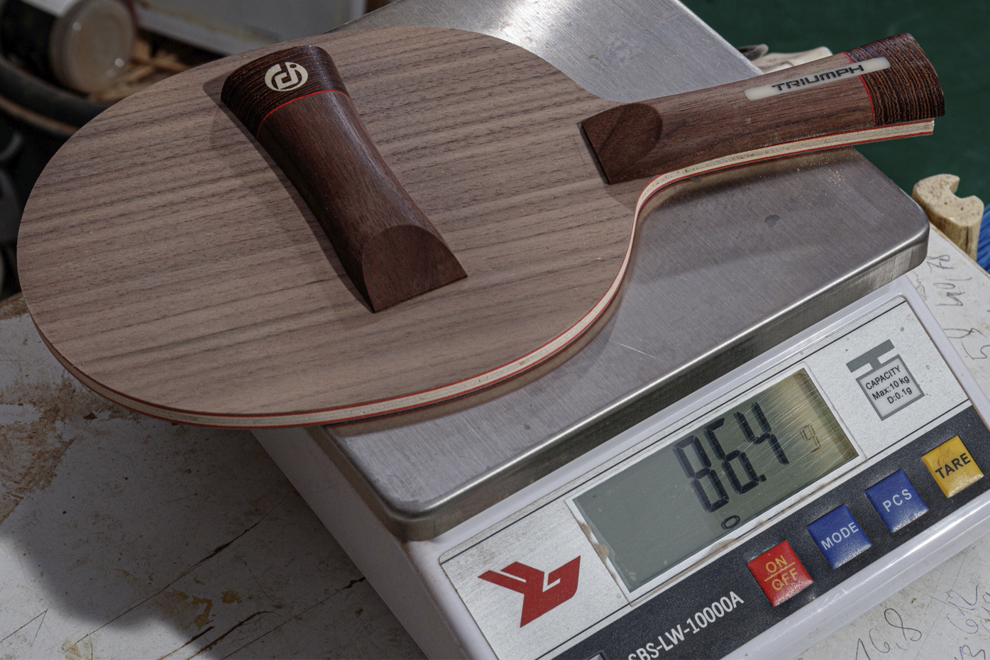 Palatinus Table Tennis Paddles. Photo courtesy of Róbert Palatinus.