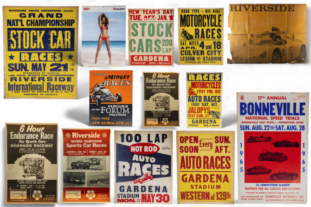 Vintage SoCal Racing Posters