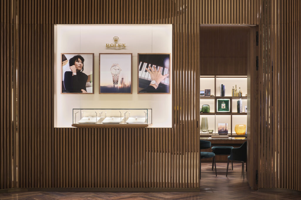 Rolex Royalmount Boutique Montreal. Photo courtesy of Rolex.