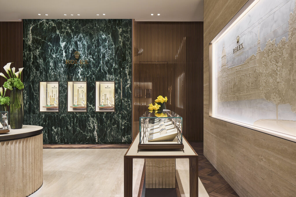 Rolex Royalmount Boutique Montreal. Photo courtesy of Rolex.