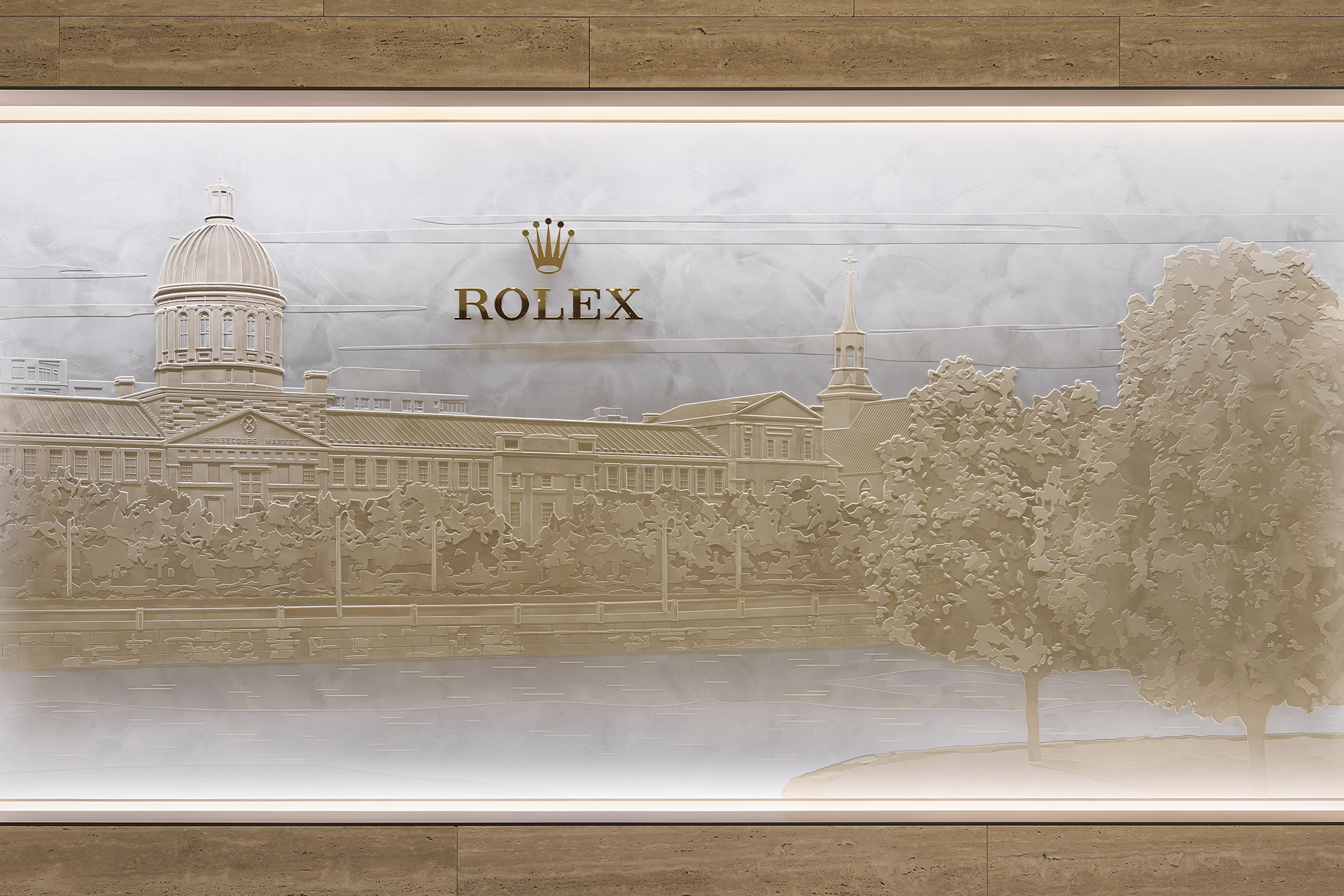 Rolex Royalmount Boutique Montreal. Photo courtesy of Rolex.