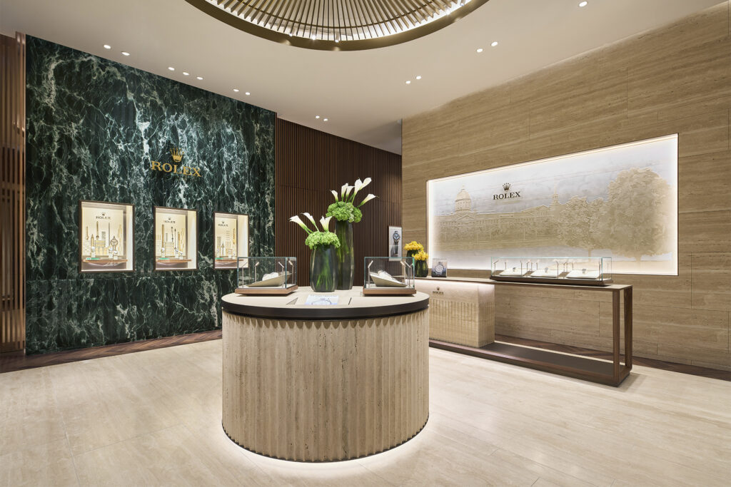Rolex Royalmount Boutique Montreal. Photo courtesy of Rolex.