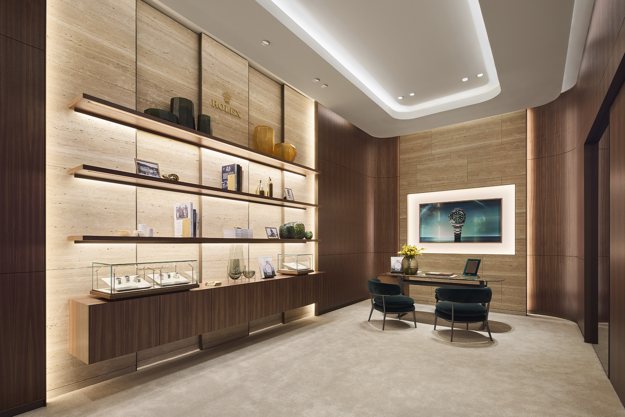 Rolex Royalmount Boutique Montreal. Photo courtesy of Rolex.