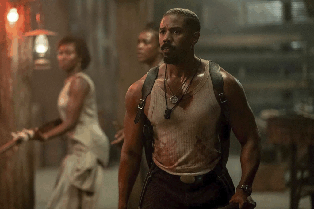 Michael B Jordan in Sinners. Photo courtesy of Warner Bros.