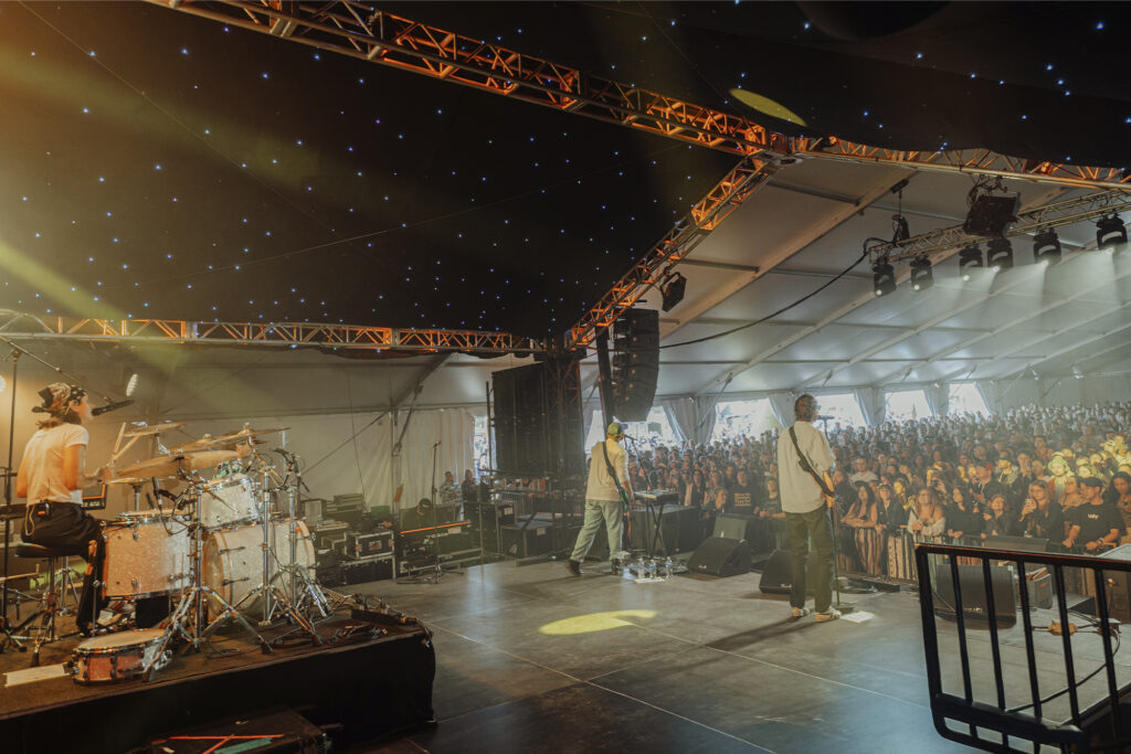 Sommo Festival Prince Edward Island concert stage. Photo courtesy of Sommo Festival, sent by Penelope PR.