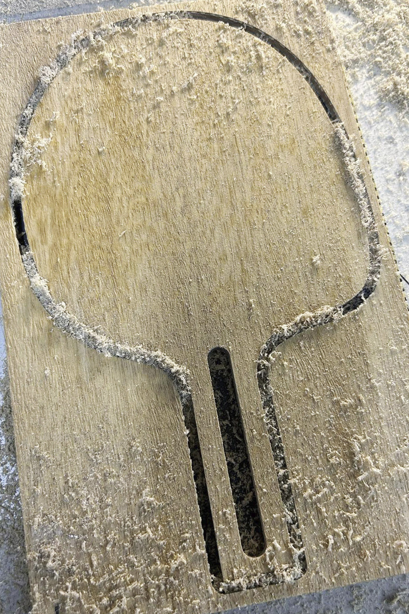 CUSTOM TABLE TENNIS BLADE FOR STEFFEN MENGEL by SOULSPIN