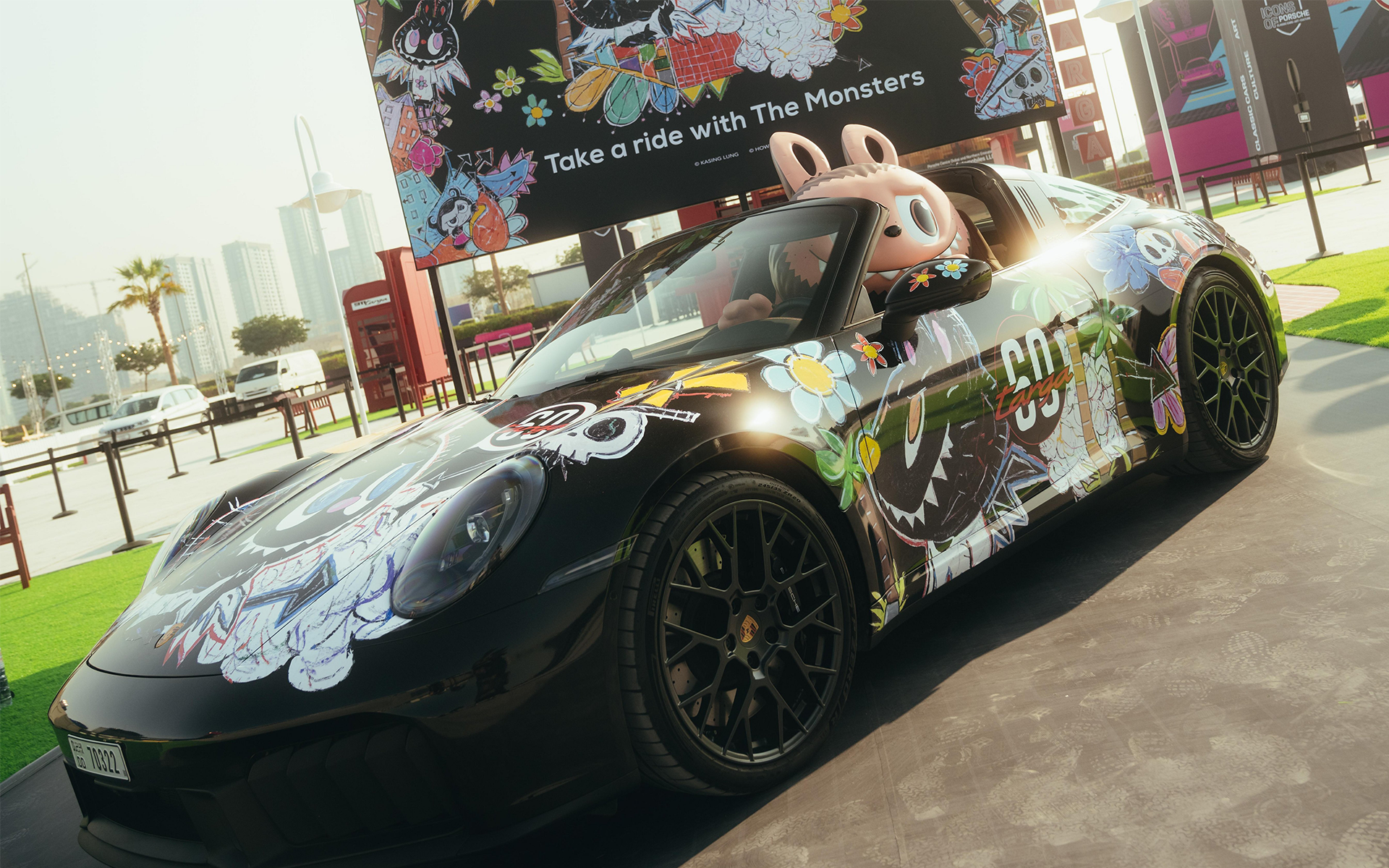 porsche collab labubu