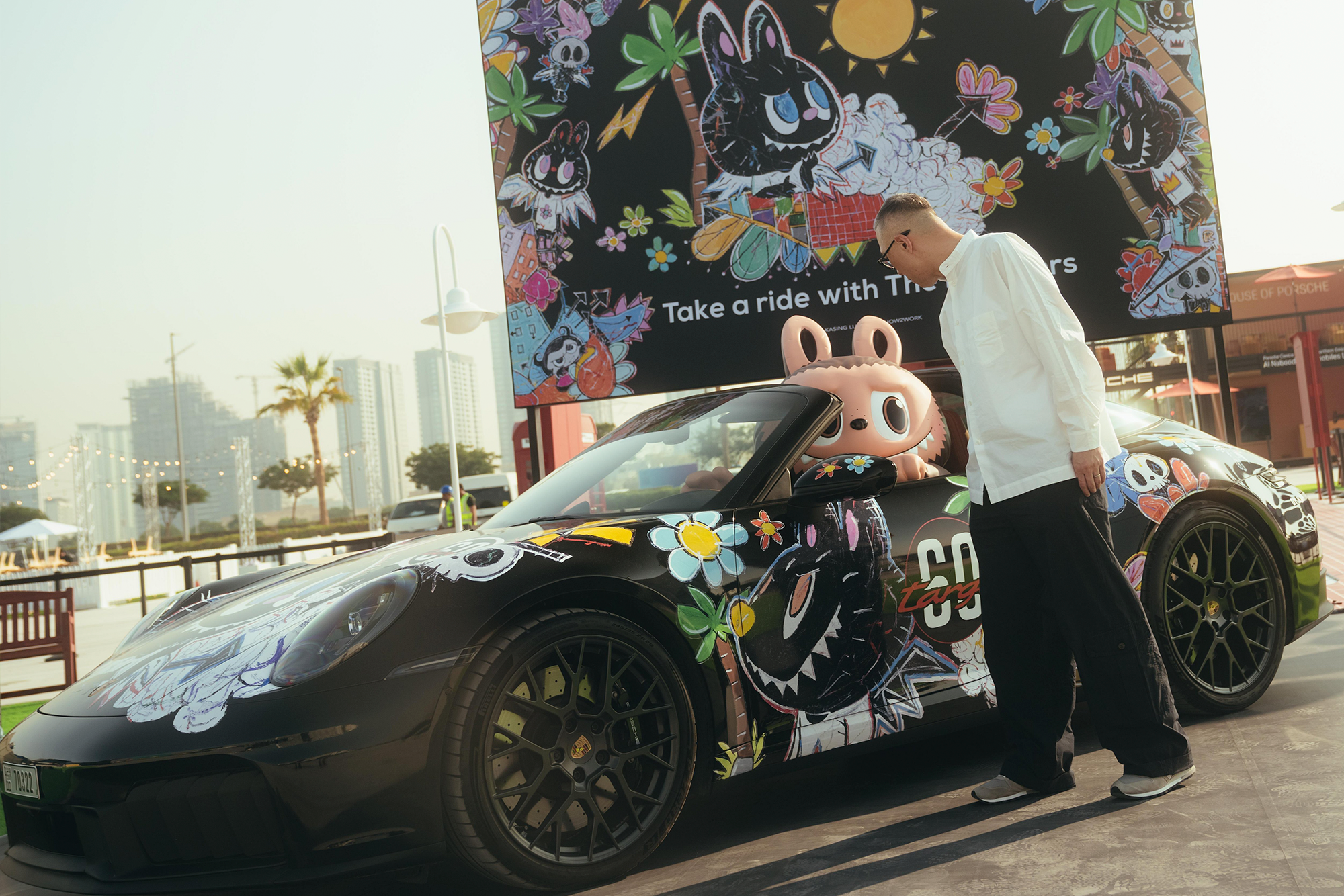 porsche collab labubu