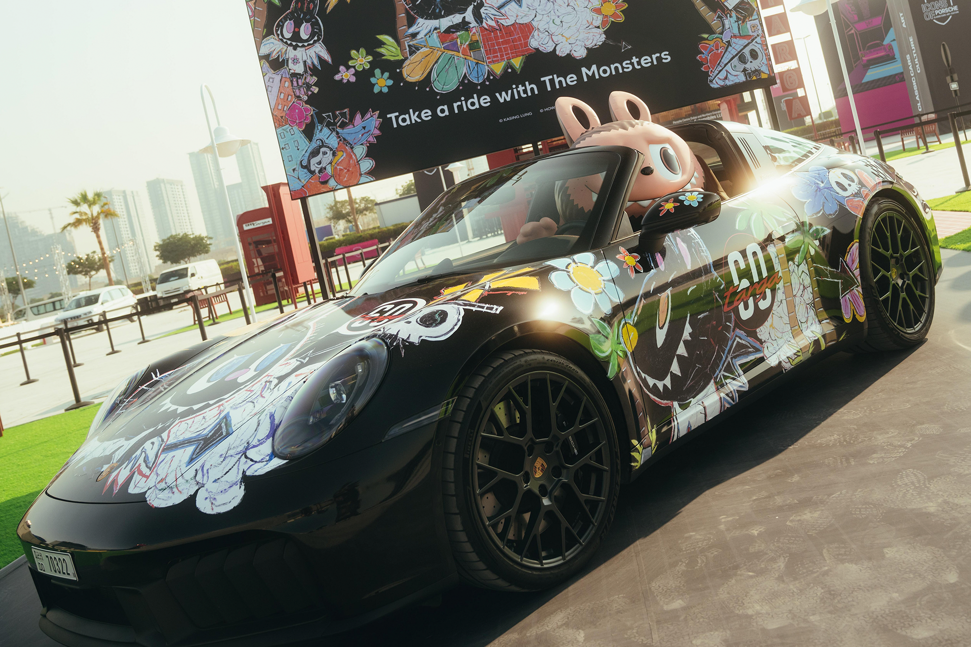 porsche collab labubu