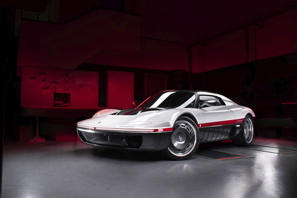 2026 Bertone Runabout. Photo courtesy of Bertone via Matt Bubbers.