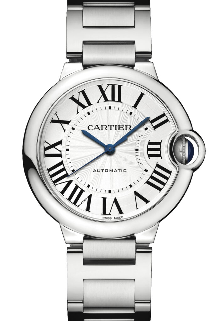 Ballon Bleu watch by Cartier. Photo retrieved from SHARP November 2025.