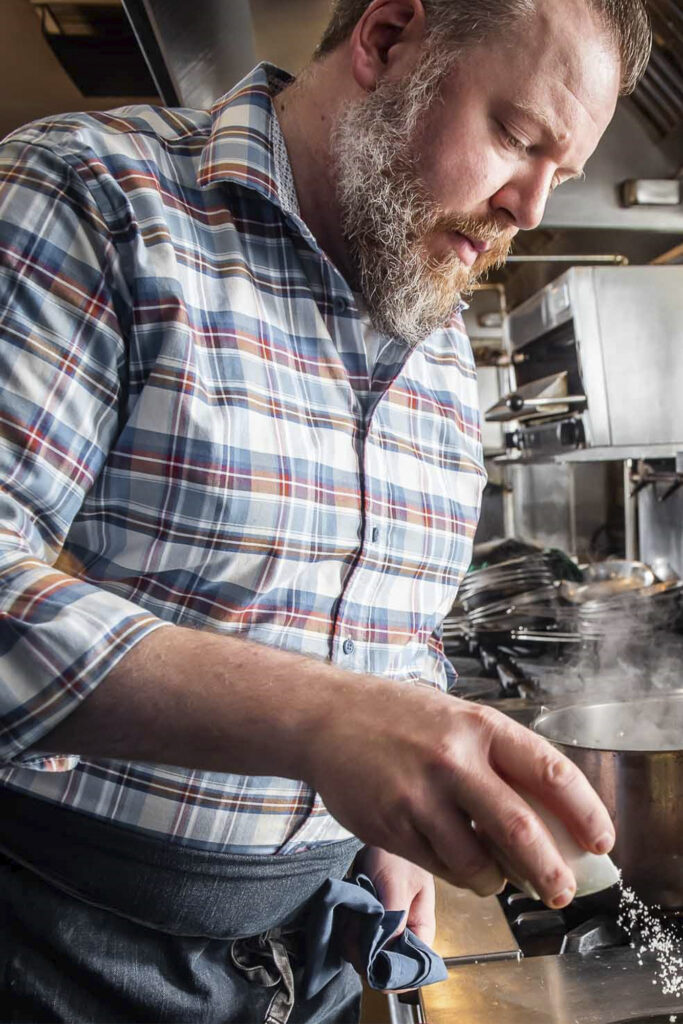 Chef Andrew Piccinin, the Pearle Hotel, Burlington, ON.