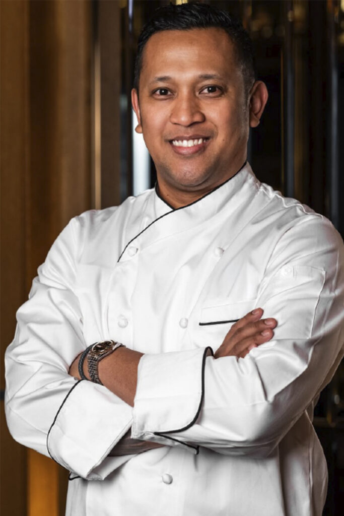 Chef Luigi De Guzman of W Toronto Hotel.