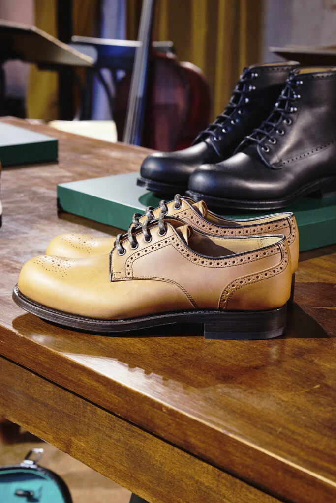 Church's Fall-Winter 2026 Collection in Milan. Photo courtesy of Church's.