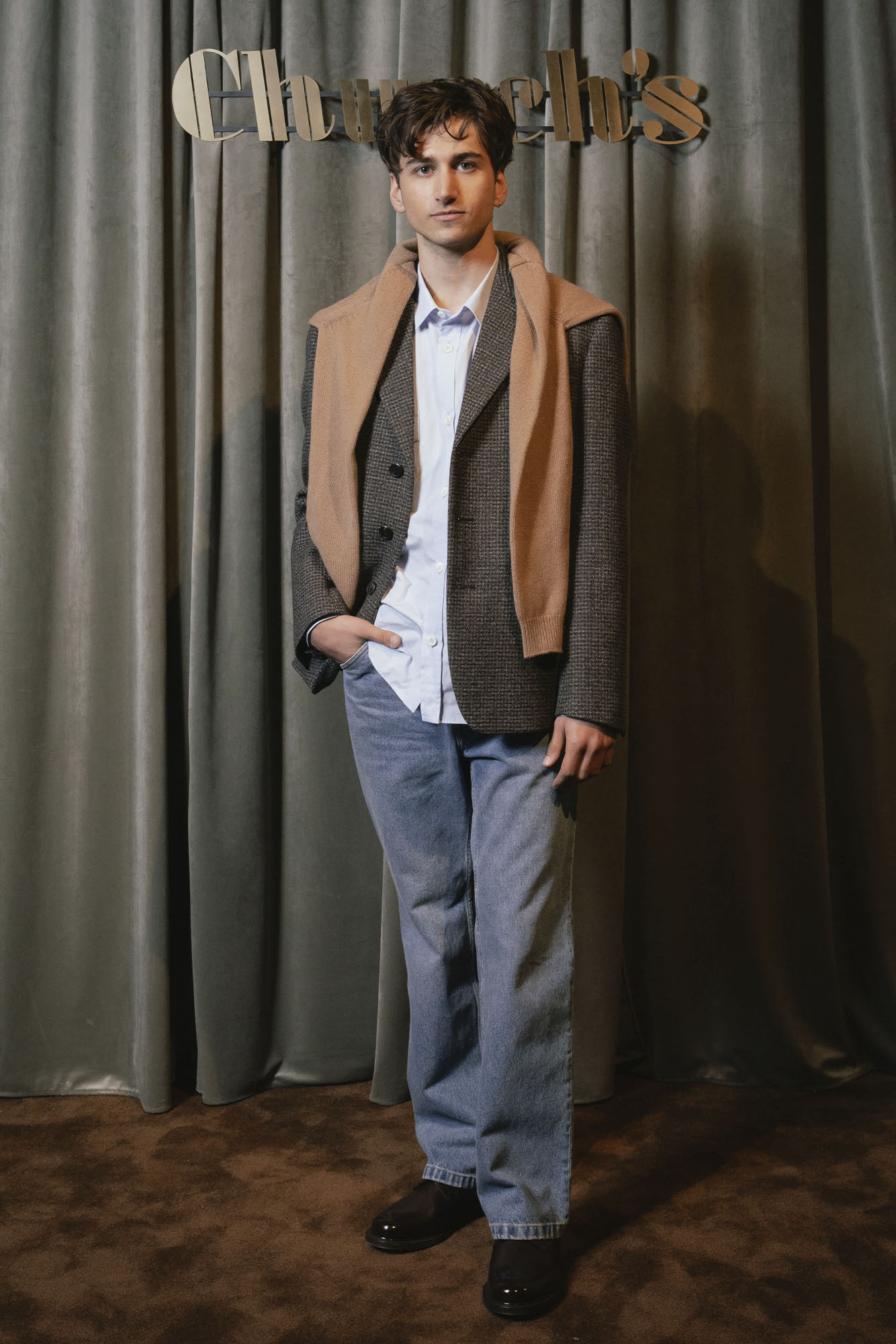 Church's Fall-Winter 2026. Photo courtesy of Church's. Sebastian Croft.