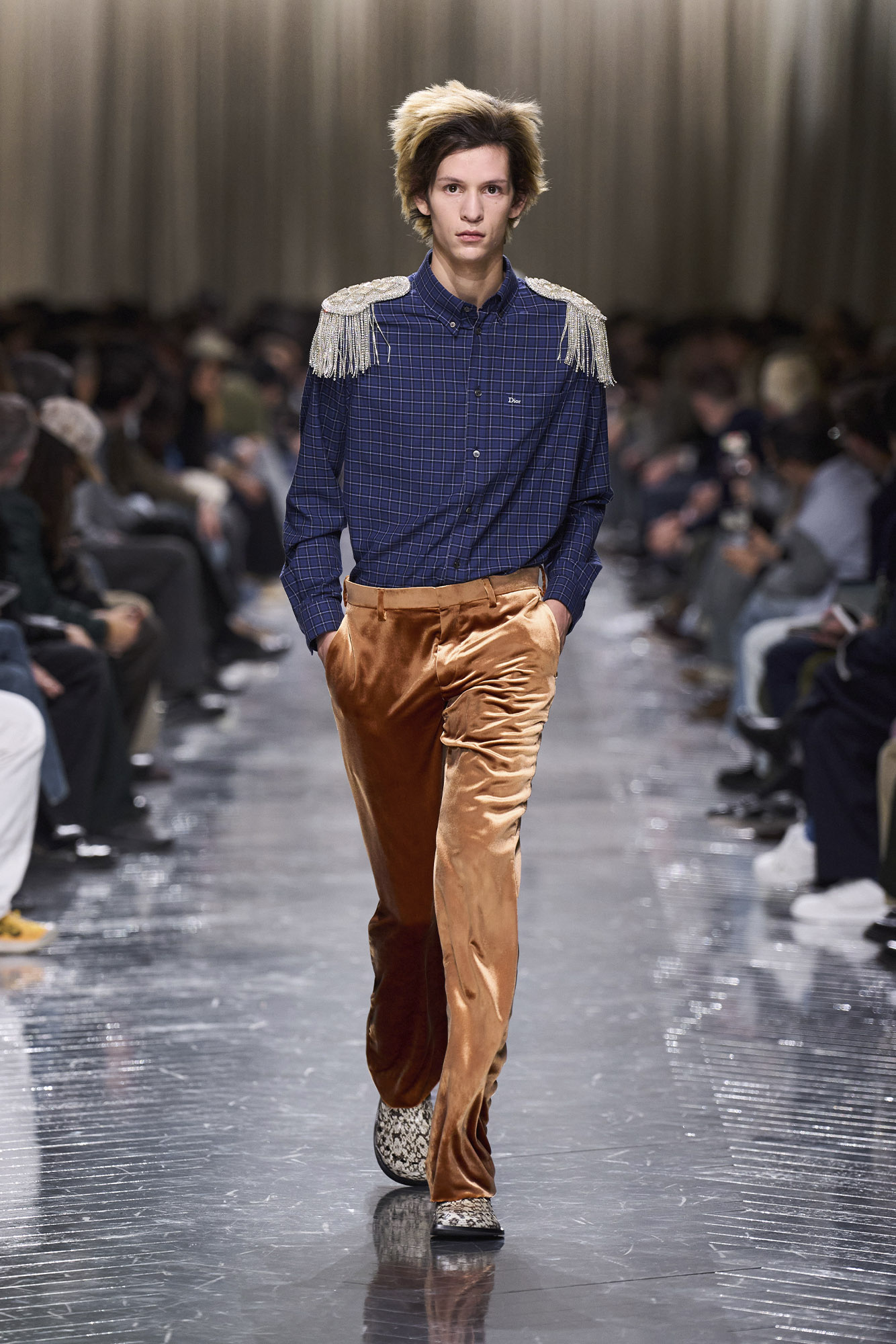 DIOR MODE HOMME WINTER 2026-2027. PHOTO VIA DIOR PRESS.