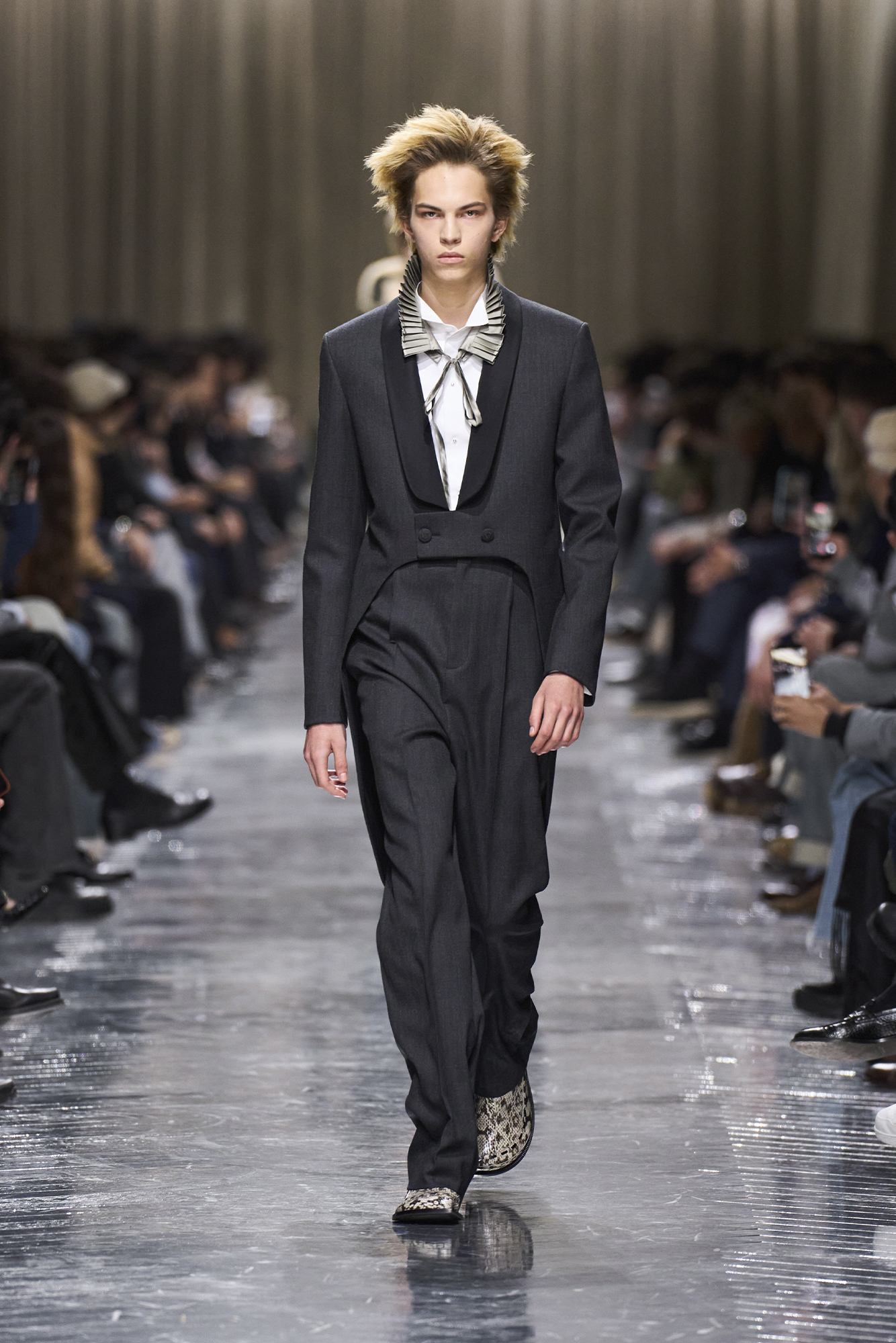 DIOR MODE HOMME WINTER 2026-2027. PHOTO VIA DIOR PRESS.