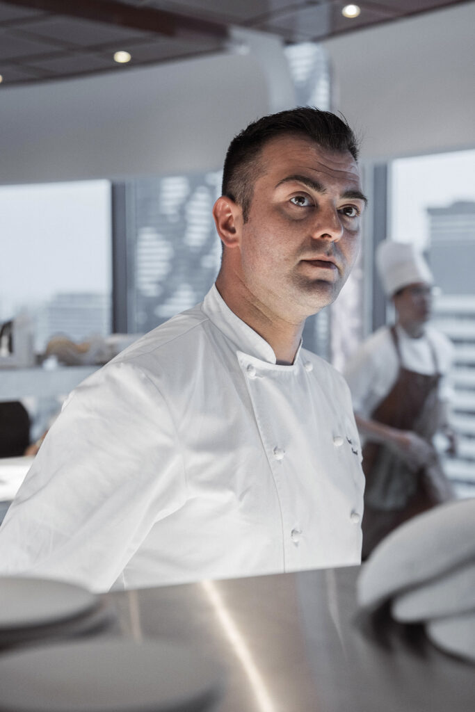 Chef Davide Ciavattella of Don Alfonso, Toronto.