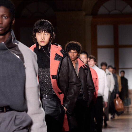Hermès Men's fall-winter 2026, last men's fashion show by Veronique Nichanian.