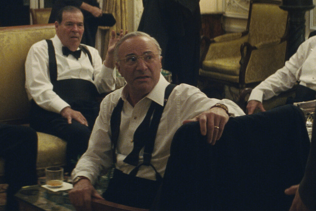 Kevin O'Leary in Marty Supreme courtesy of A24.