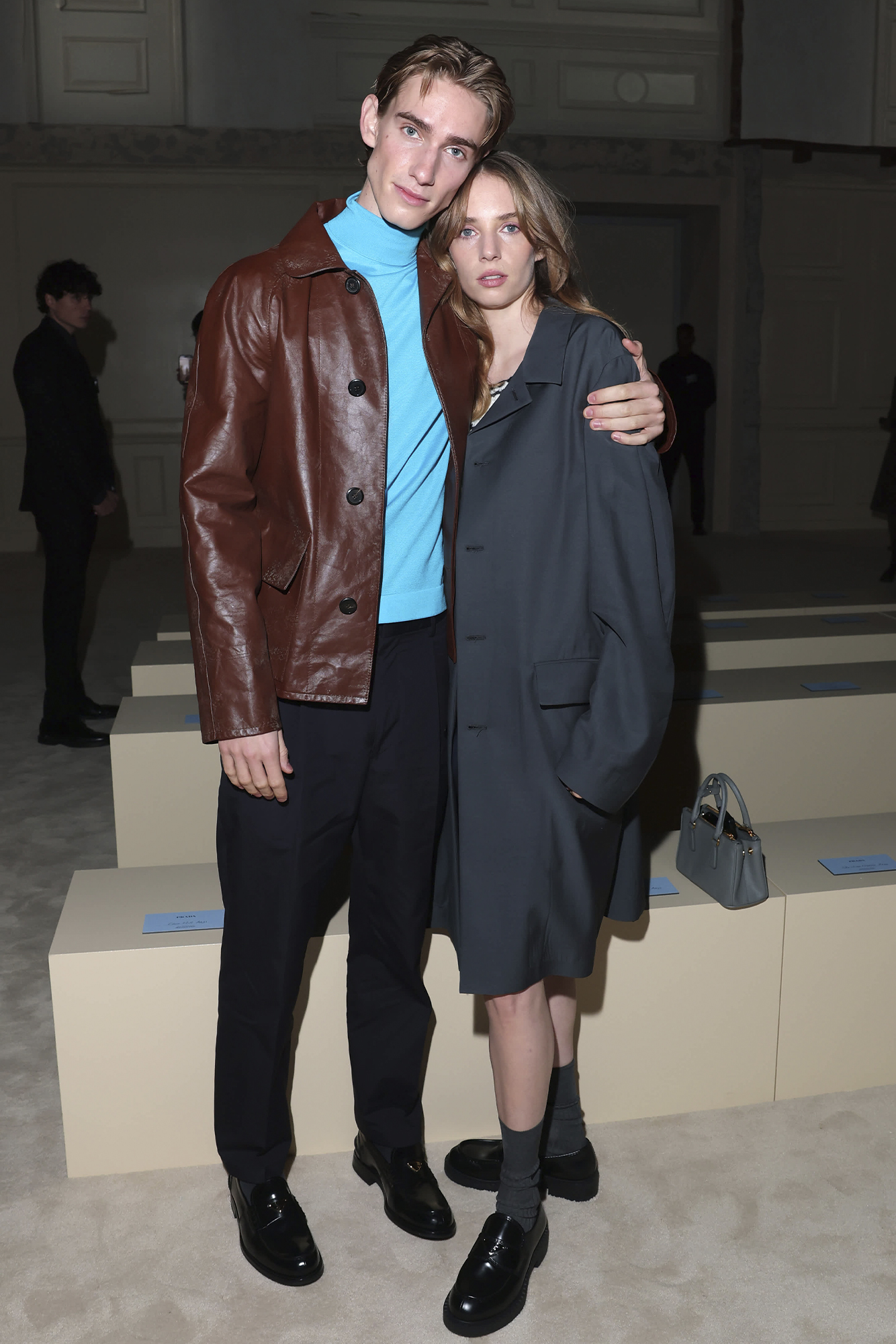 Levon Hawke, Maya Hawke_Prada Menswear FW26