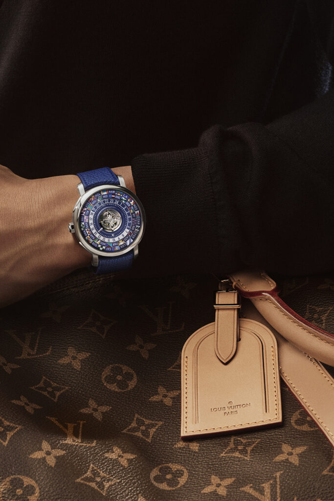 Louis Vuitton Escale World Time. Photos courtesy of louis vuitton.