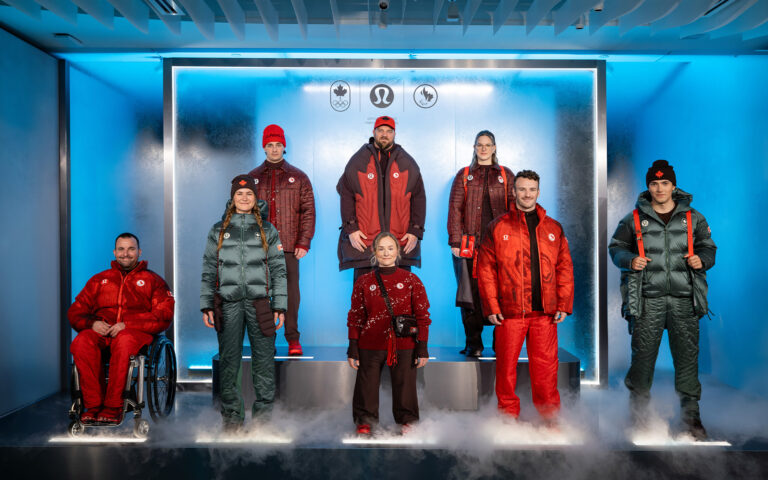 Team Canada Uniforms by Lululemon for winter 2026. Photo courtesy of Lululemon.