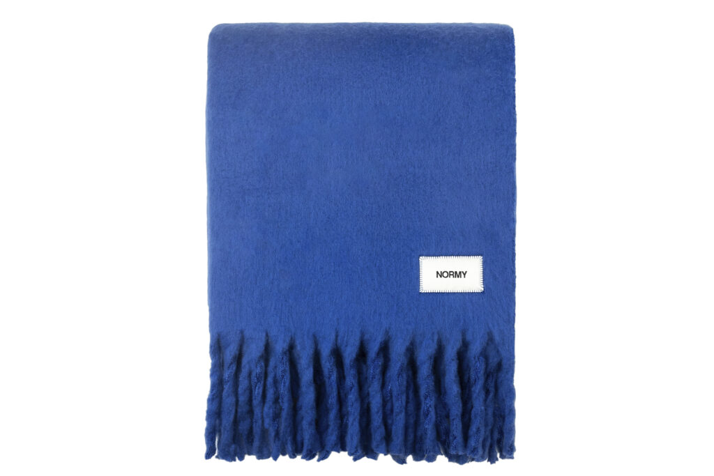 Normy Mohair Blue Chair Valentine's Day gifts