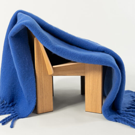 Normy Mohair Blue Chair Valentine's Day gifts