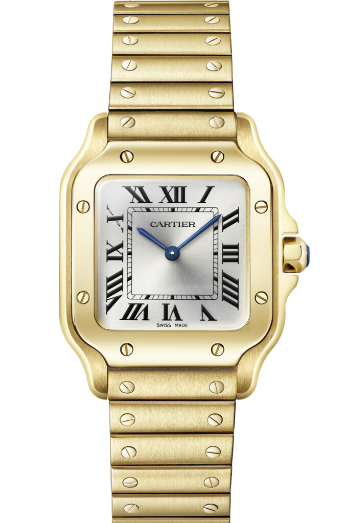 Santos de Cartier watch by Cartier. Photo retrieved from SHARP November 2025.