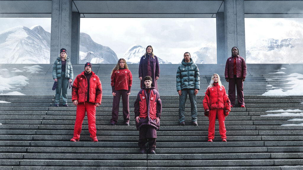 Team Canada Uniforms by Lululemon for winter 2026. Photo courtesy of Lululemon.