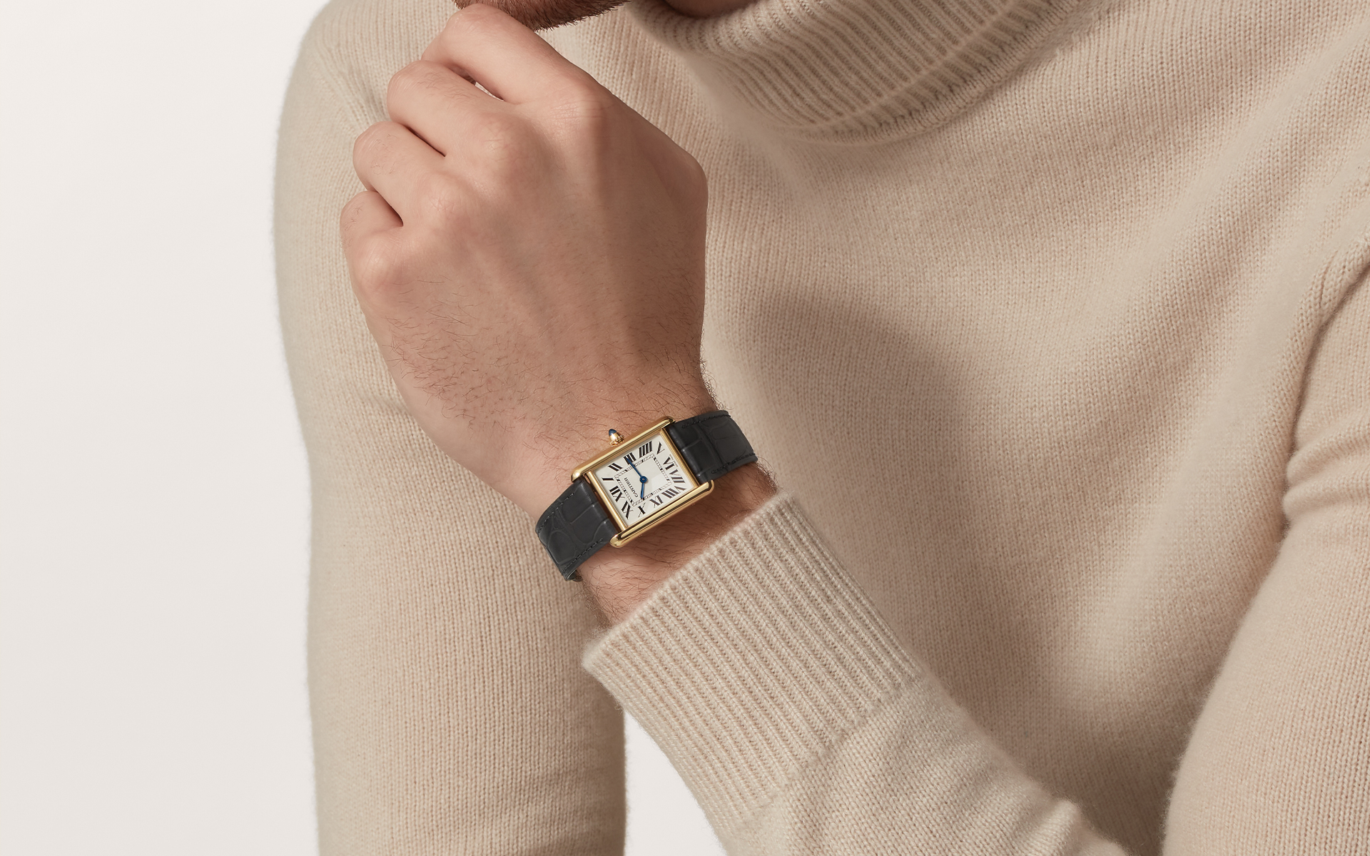 Tank watch by Cartier. Photo retrieved from SHARP November 2025.