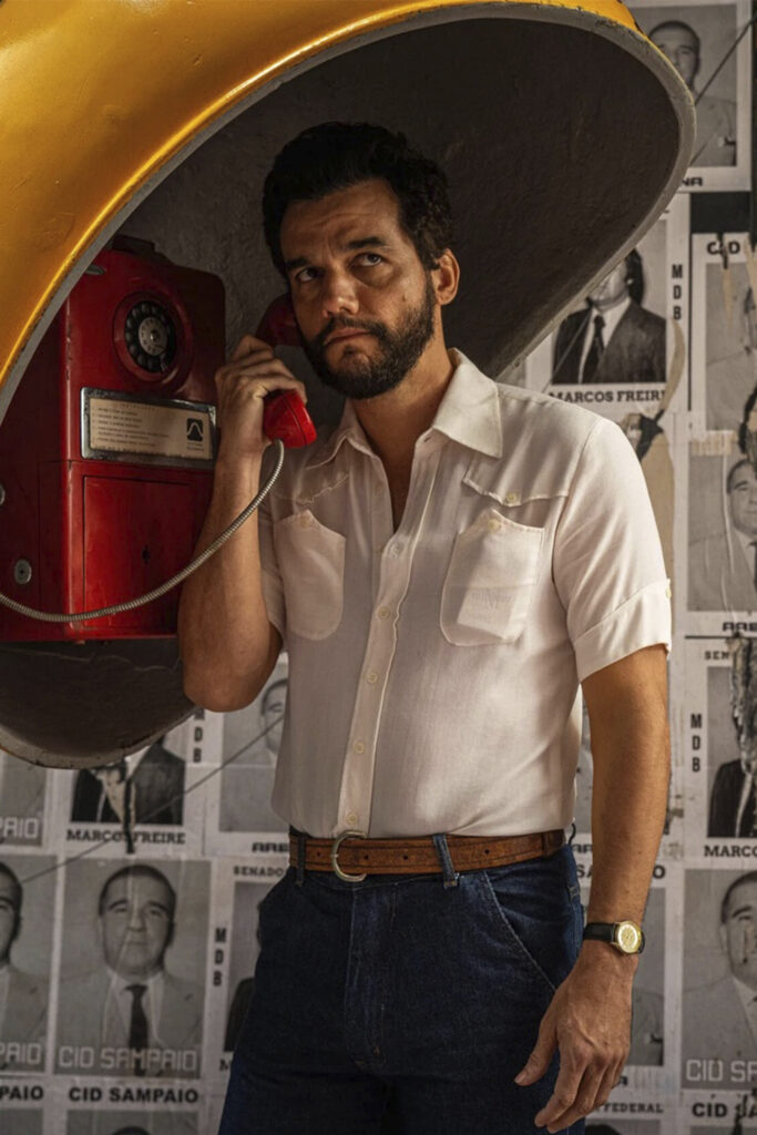 WAGNER MOURA IN “THE SECRET AGENT.” PHOTO COURTESY OF ELEVATION PICTURES.