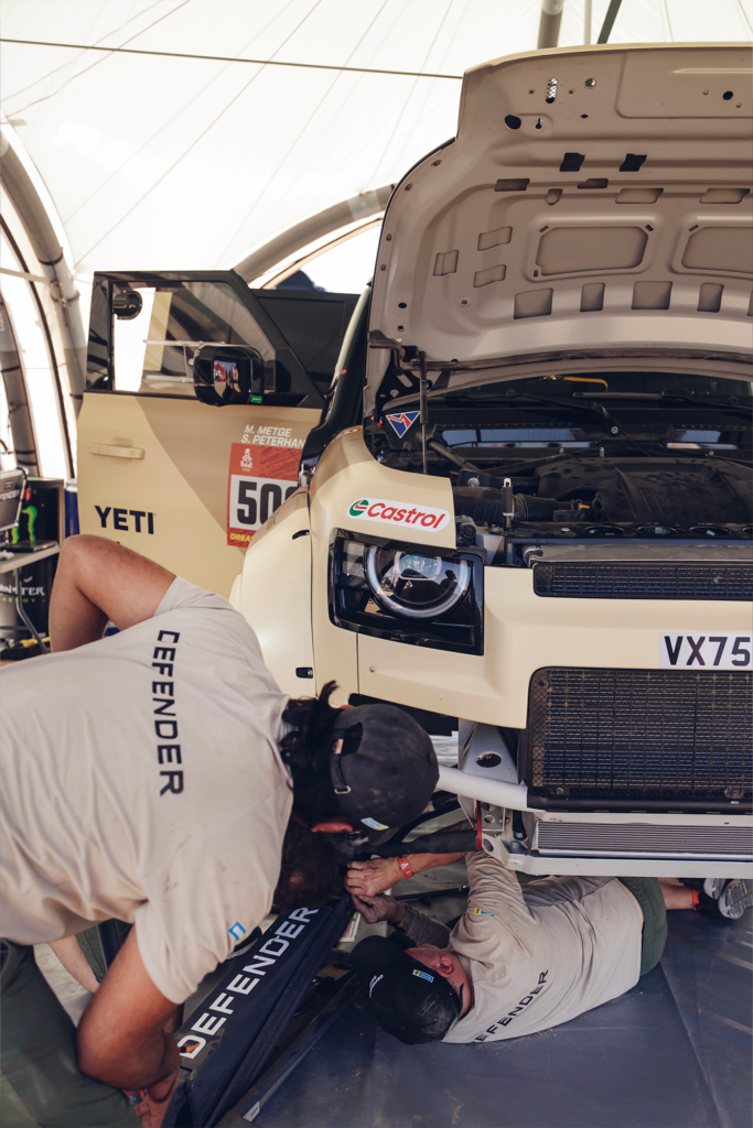 dakar rally defender 2026