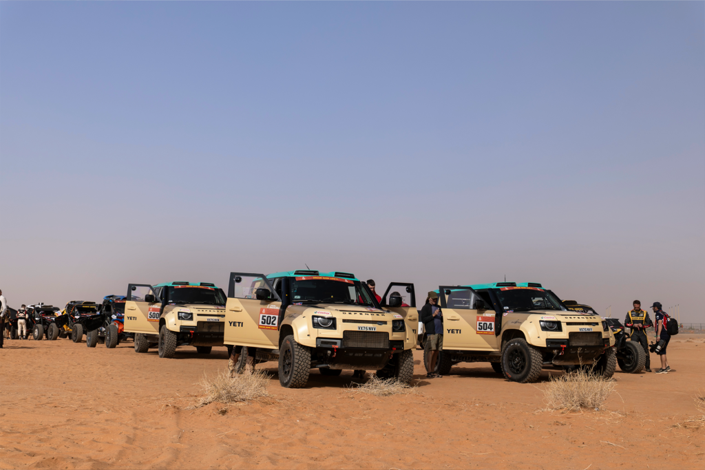 dakar rally defender 2026