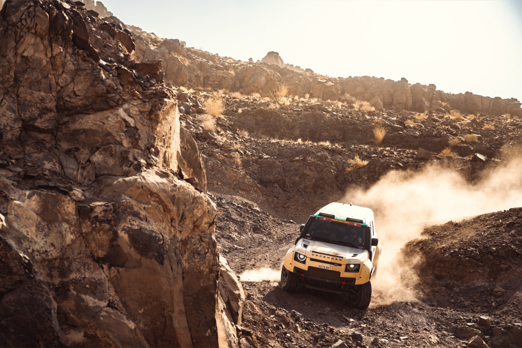 dakar rally defender 2026