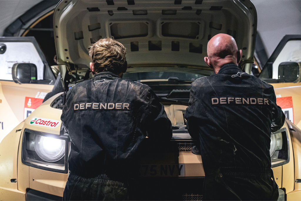 dakar rally defender 2026