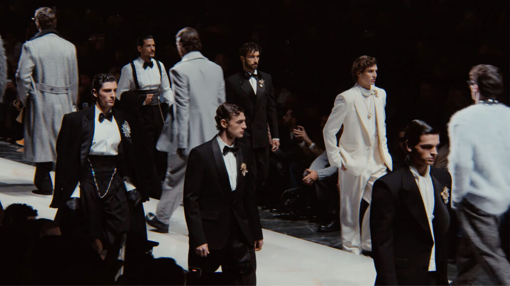 dolce and gabbana fw26 video cover 