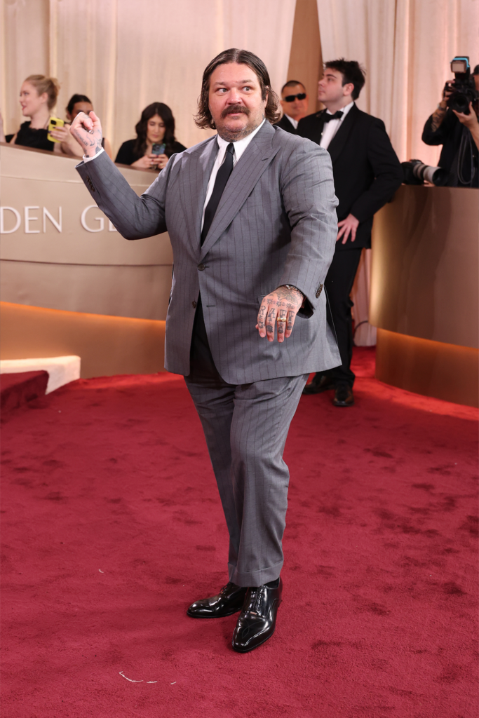 Matty Matheson at the 83rd Annual Golden Globes held at The Beverly Hilton on January 11, 2026 in Beverly Hills, California. (Photo by JC Olivera/2026GG/Penske Media via Getty Images)
