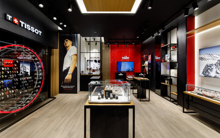 new tissot boutique opens in montreal.
